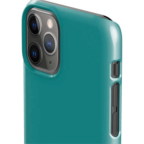 Teal Blue Solid iPhone 11 Pro Lite Case