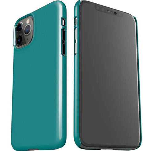 Teal Blue Solid iPhone 11 Pro Lite Case