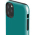 Teal Blue Solid iPhone 11 Pro Max Impact Case