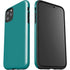 Teal Blue Solid iPhone 11 Pro Max Impact Case
