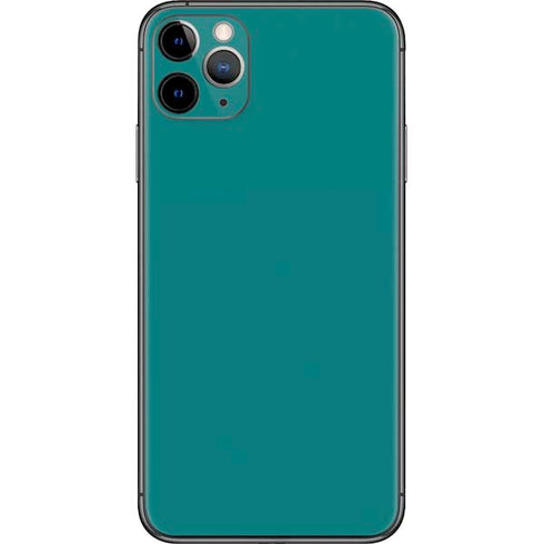 Teal Blue Solid iPhone 11 Pro Max Skin