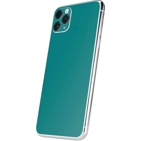 Teal Blue Solid iPhone 11 Pro Max Skin