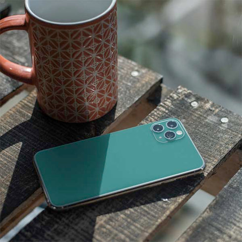 Teal Blue Solid iPhone 11 Pro Max Skin