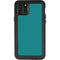 Teal Blue Solid iPhone 11 Pro Max Waterproof Case