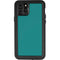 Teal Blue Solid iPhone 11 Pro Waterproof Case