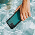 Teal Blue Solid iPhone 11 Pro Waterproof Case