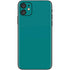 Teal Blue Solid iPhone 11 Skin