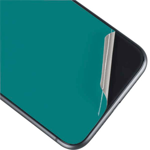 Teal Blue Solid iPhone 11 Skin