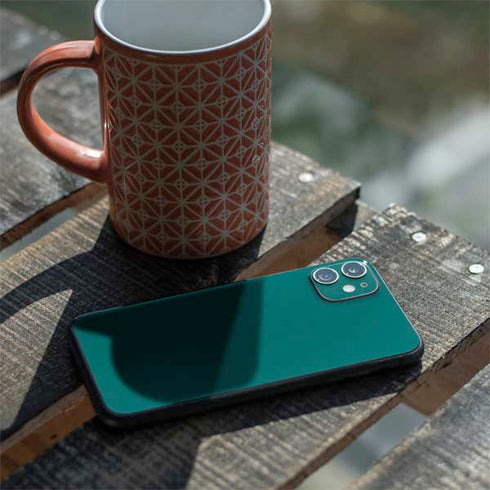 Teal Blue Solid iPhone 11 Skin
