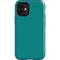 Teal Blue Solid iPhone 12 Mini Impact Case