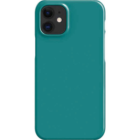 Teal Blue Solid iPhone 12 Mini Lite Case