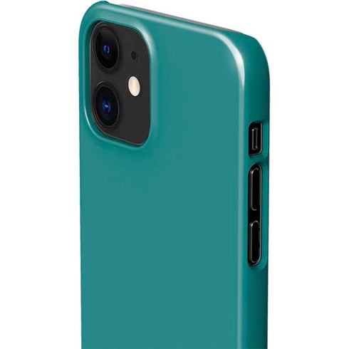 Teal Blue Solid iPhone 12 Mini Lite Case