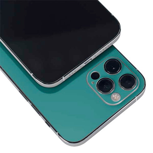 Teal Blue Solid iPhone 12 Pro Max Skin