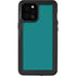 Teal Blue Solid iPhone 12 Pro Max Waterproof Case