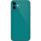Teal Blue Solid iPhone 12 Skin