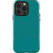Teal Blue Solid iPhone 13 Pro Impact Case