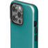 Teal Blue Solid iPhone 13 Pro Impact Case