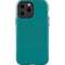 Teal Blue Solid iPhone 13 Pro Max Impact Case