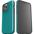 Teal Blue Solid iPhone 13 Pro Max Impact Case