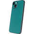 Teal Blue Solid iPhone 14 Plus Skin