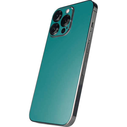 Teal Blue Solid iPhone 14 Pro Skin