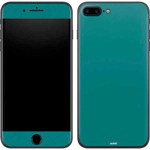 Teal Blue Solid iPhone 7 Plus Skin