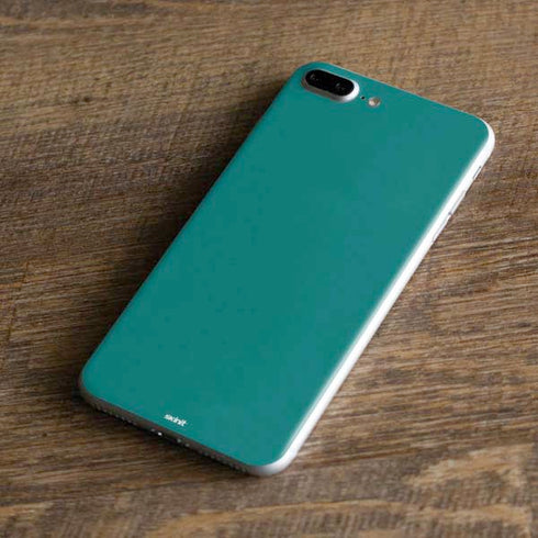 Teal Blue Solid iPhone 7 Plus Skin