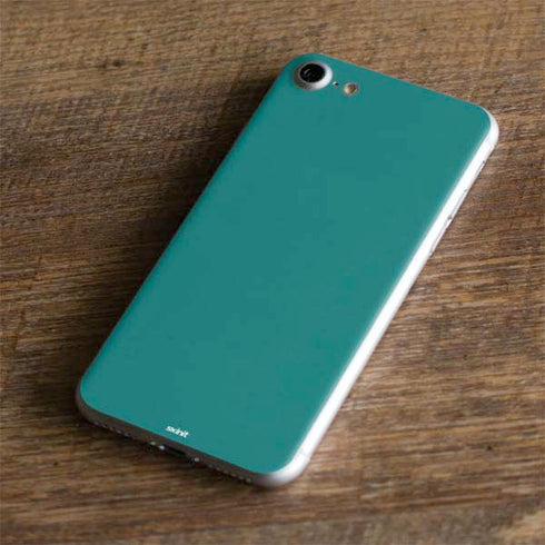 Teal Blue Solid iPhone 7 Skin