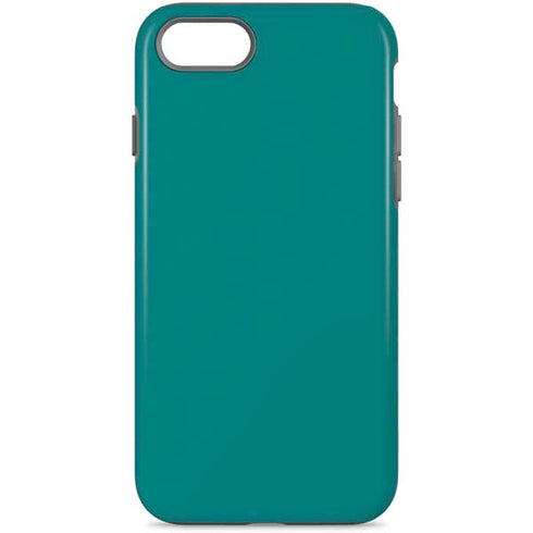 Teal Blue Solid iPhone 8 Pro Case