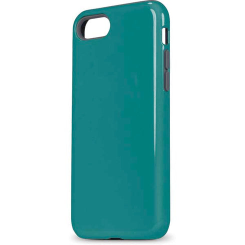Teal Blue Solid iPhone 8 Pro Case
