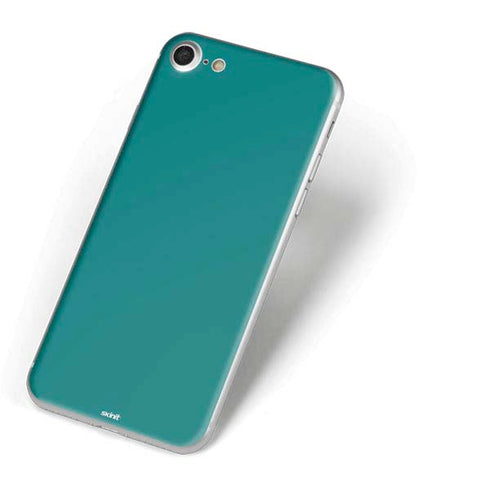 Teal Blue Solid iPhone 8 Skin