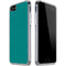 Teal Blue Solid iPhone SE (2nd & 3rd Gen) Clear Case