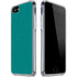Teal Blue Solid iPhone SE (2nd & 3rd Gen) Clear Case