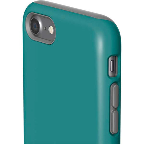 Teal Blue Solid iPhone SE (2nd & 3rd Gen) Pro Case