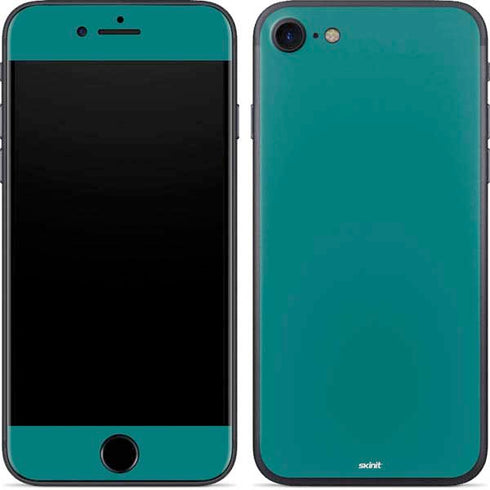 Teal Blue Solid iPhone SE (2nd & 3rd Gen) Skin