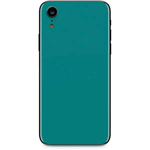Teal Blue Solid iPhone XR Skin