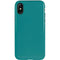 Teal Blue Solid iPhone XS Pro Case