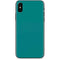 Teal Blue Solid iPhone XS Skin