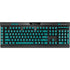 Teal Blue Solid K95 RGB PLATINUM Mechanical Gaming Keyboard Skin
