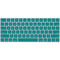 Teal Blue Solid Magic Keyboard Skin