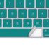 Teal Blue Solid Magic Keyboard Skin