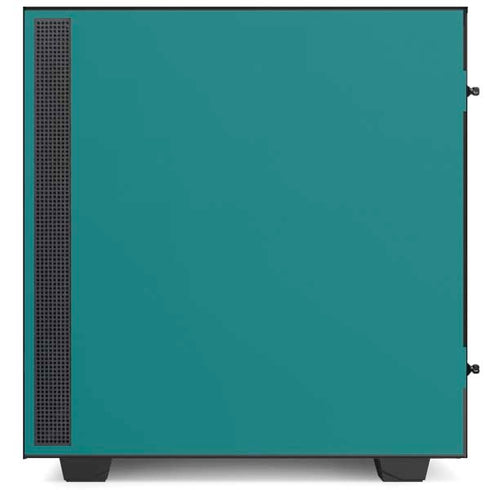 Teal Blue Solid NZXT H510 Compact ATX Mid-Tower Case Skin