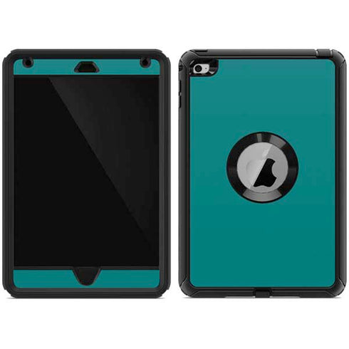 Teal Blue Solid Otterbox Defender iPad Skin