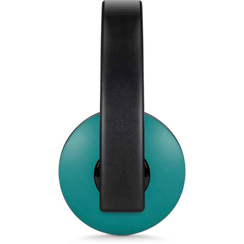 Teal Blue Solid PlayStation 4 Gold Wireless Headset Skin