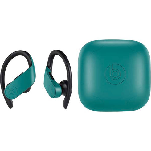 Teal Blue Solid PowerBeats Pro Skin