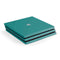 Teal Blue Solid PS4 Pro Console Skin
