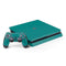 Teal Blue Solid PS4 Slim Bundle Skin