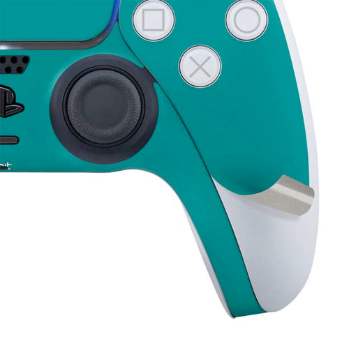 Teal Blue Solid PS5 Controller Skin