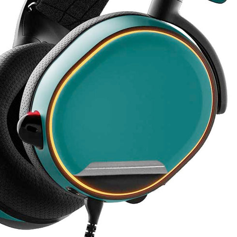 Teal Blue Solid SteelSeries Arctis 5 Skin