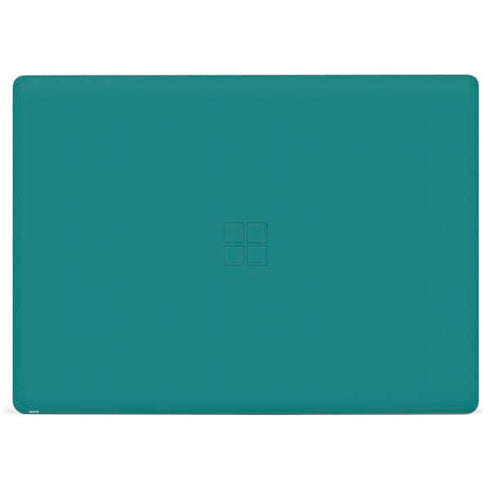 Teal Blue Solid Surface Laptop 2 Skin